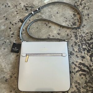 Kate Spade Light Gray Crossbody Bag